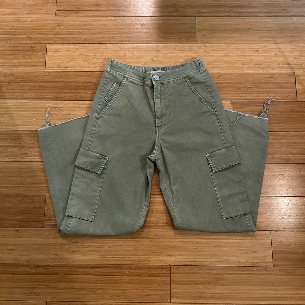 Olive Green Cargo Pants